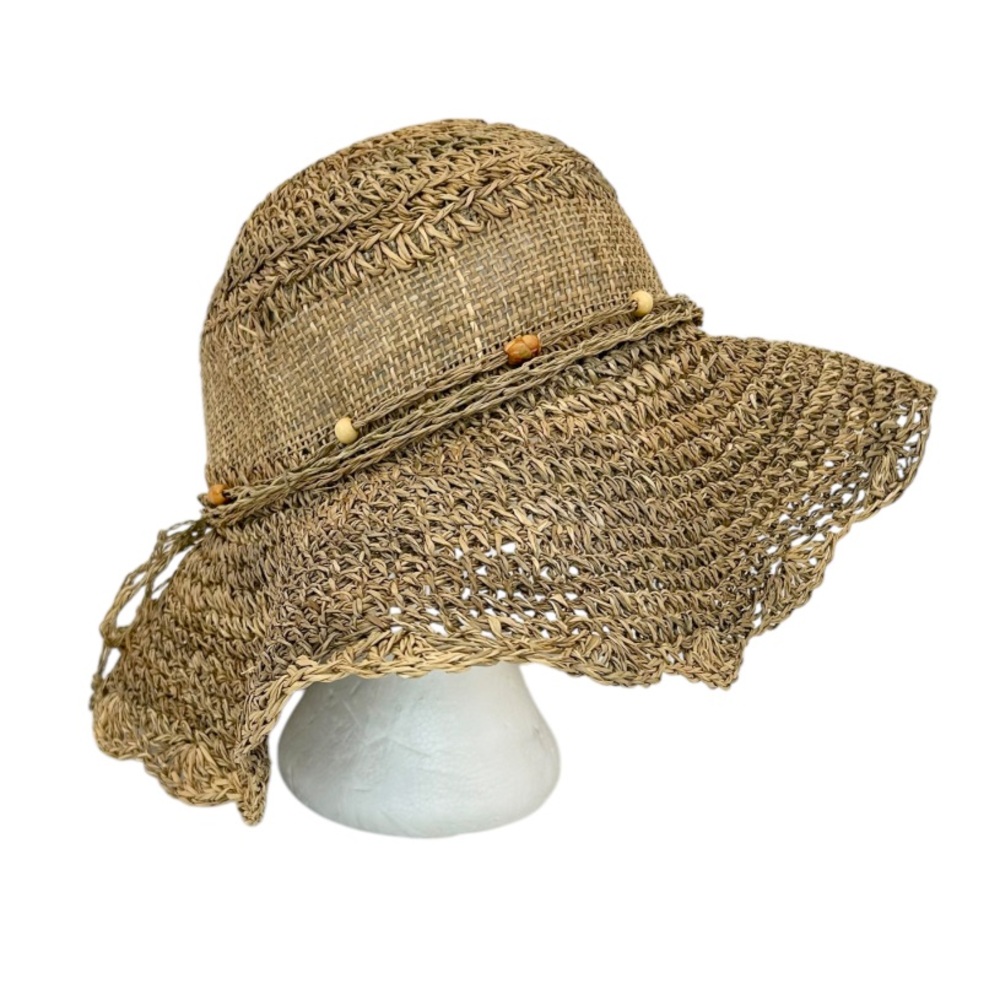 Bernard New York Floppy Woven Straw Sun Hat